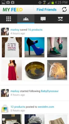 Wanelo Shopping android App screenshot 0