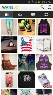 Wanelo Shopping android App screenshot 1