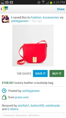 Wanelo Shopping android App screenshot 2